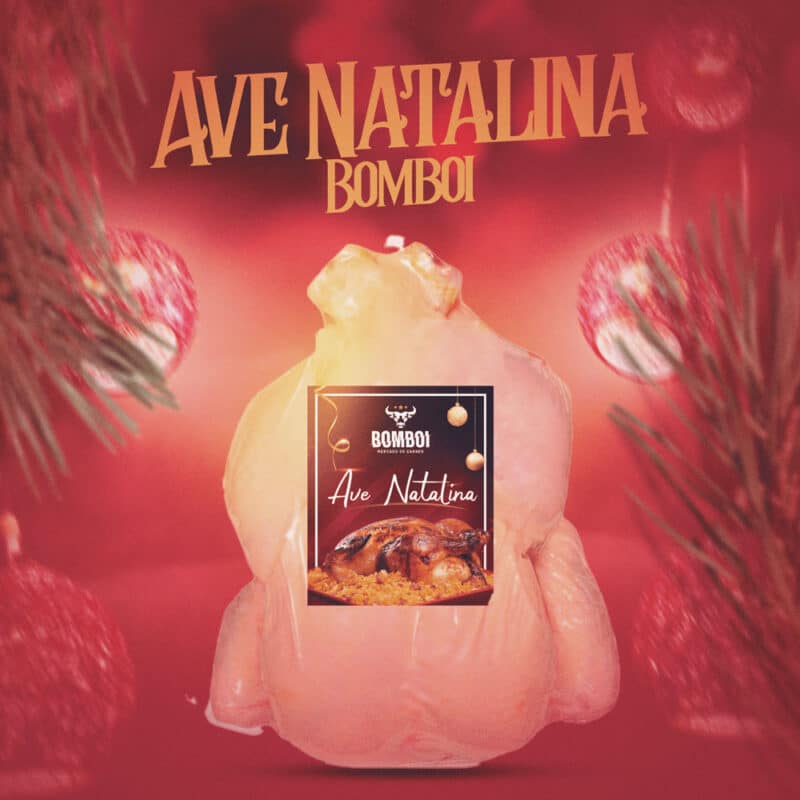 Ave Natalina Recheada c/ Tempero