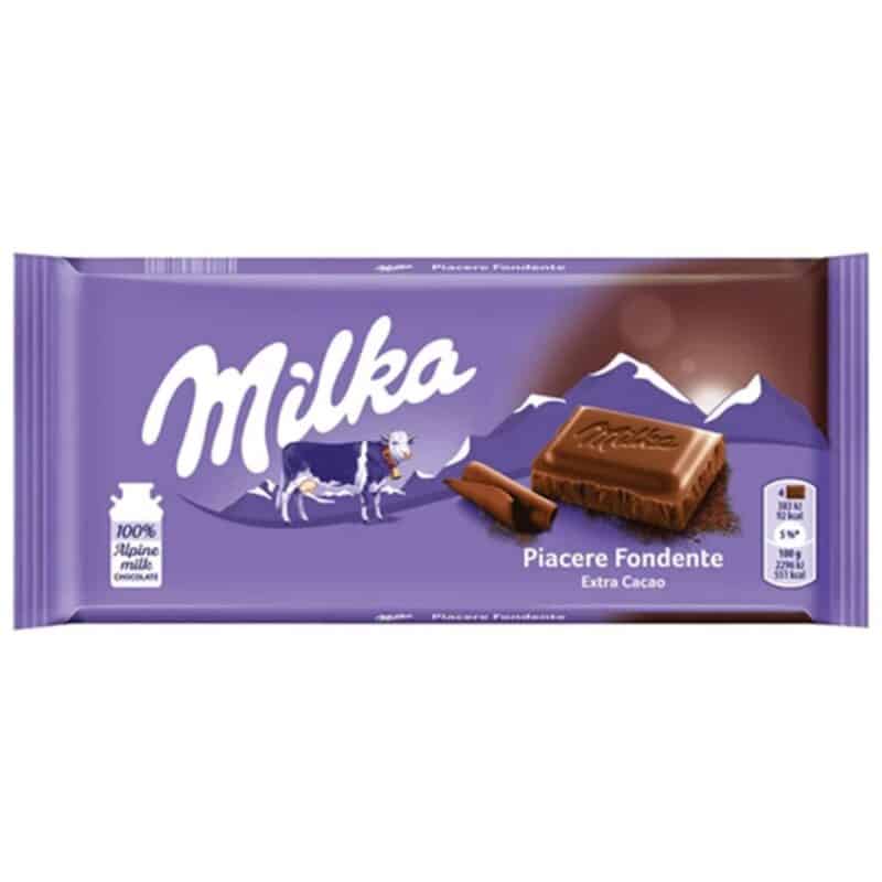 Milka barra extra cacao 100gr