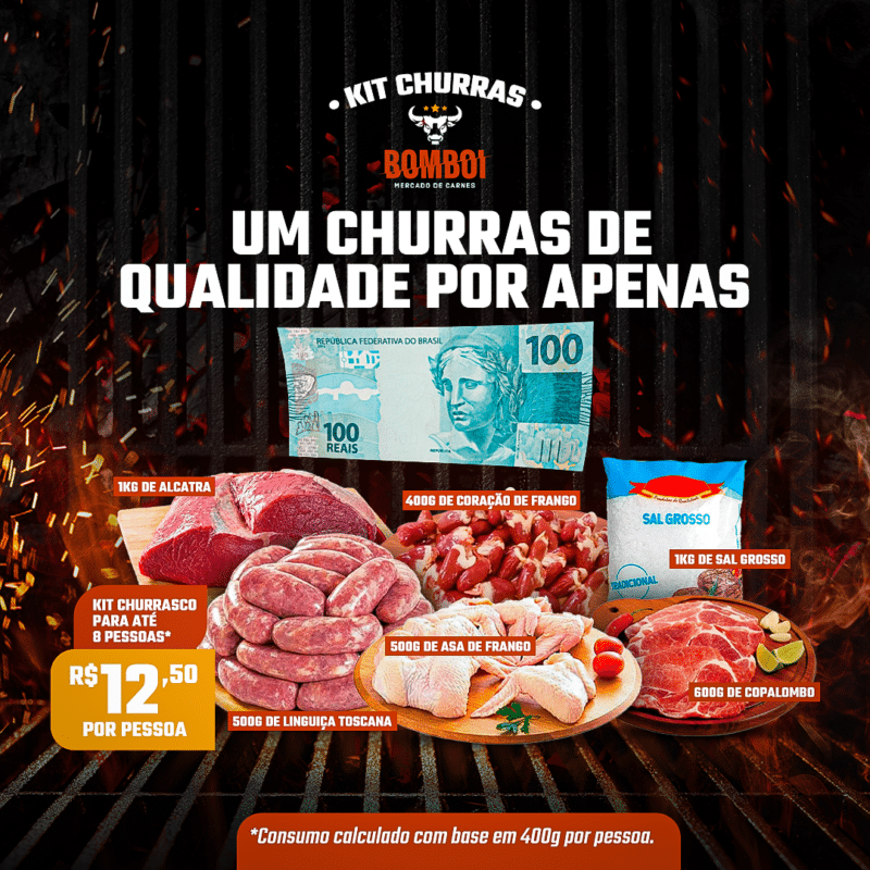 Churras com 100